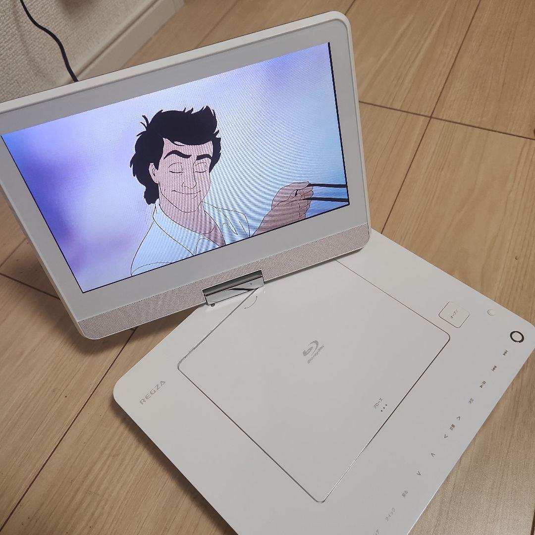 REGZA SD-BP900S ポータブルBDプレーヤー　カーアダプター付き