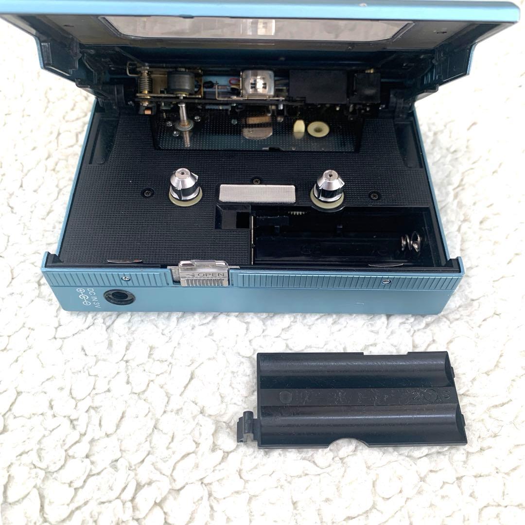 【ジャンク】【希少】SONY Walkman WM-DD ブルー　カセットテープ
