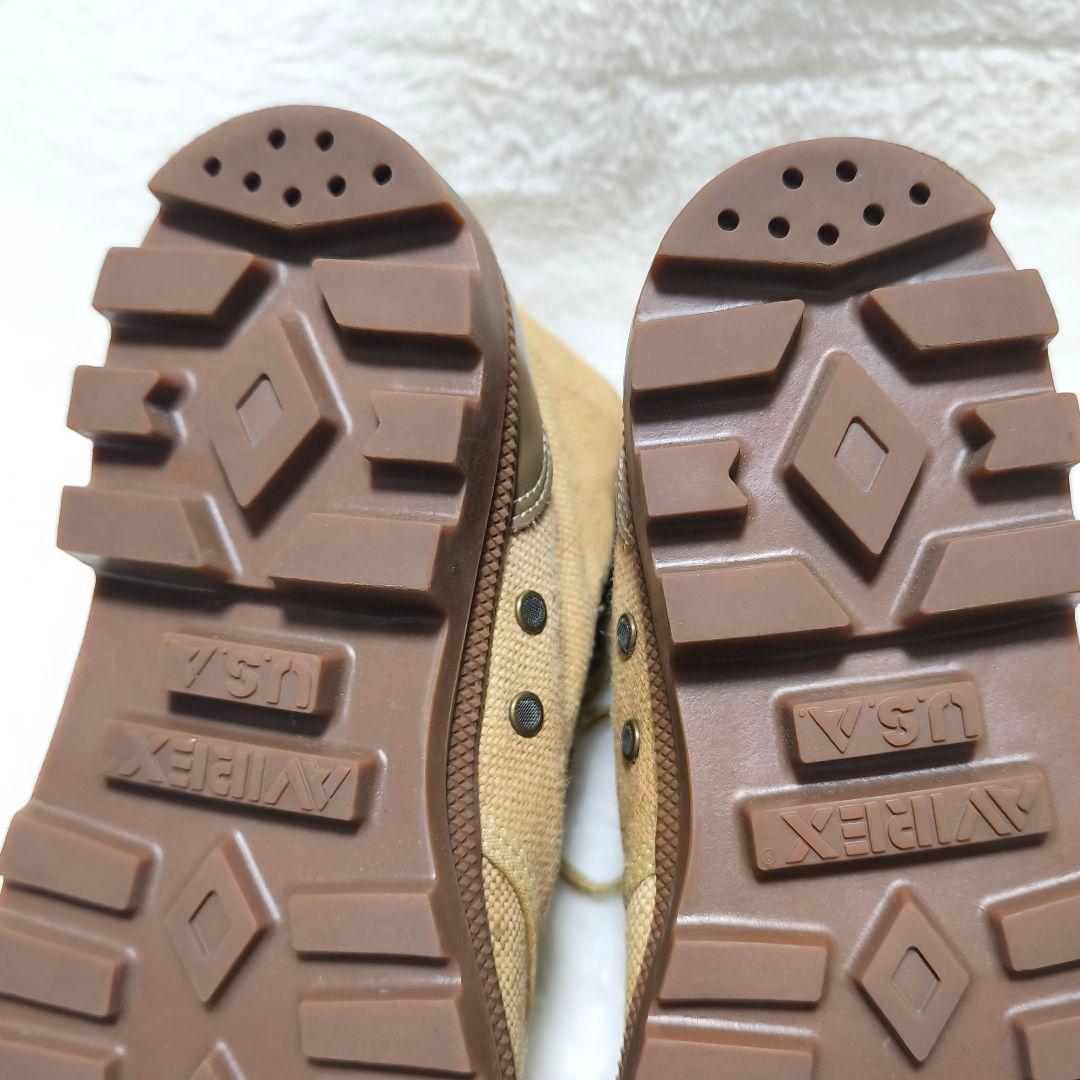 AVIREX スコーピオンハイ キャンバス ブーツ ワークブーツ 28cm