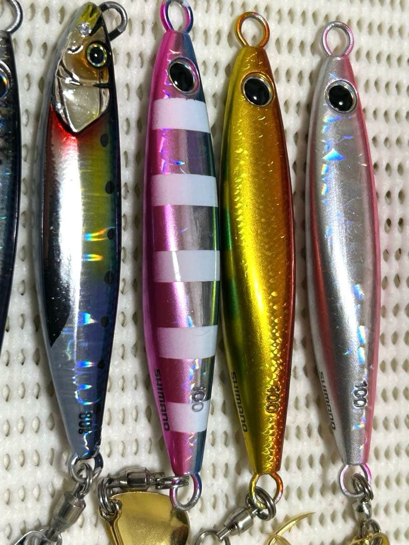 サワラブレードジグ、シマノ、ジャッカル スペアフック大量！ヘビーウェイト