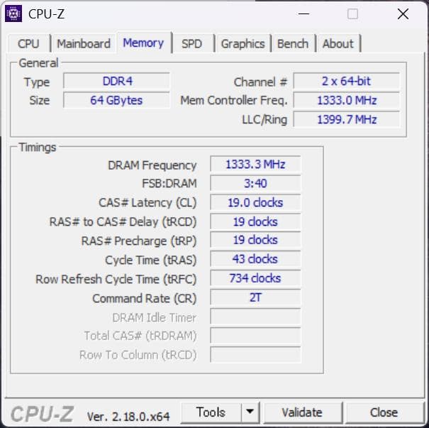 【中古】Patriot Viper DDR4 3200MHｚメモリ 64GB