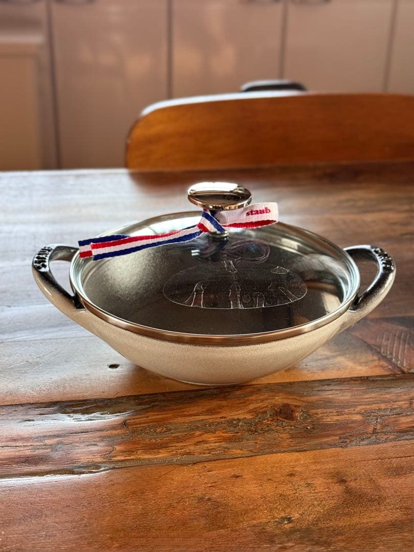 【新品・未使用】STAUB ストウブ ベビーウォック 16cm カンパーニュ