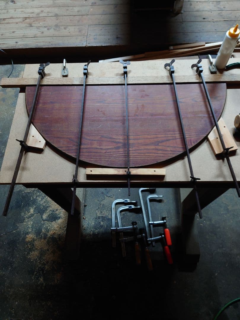 ニレのちゃぶ台《リペア済》