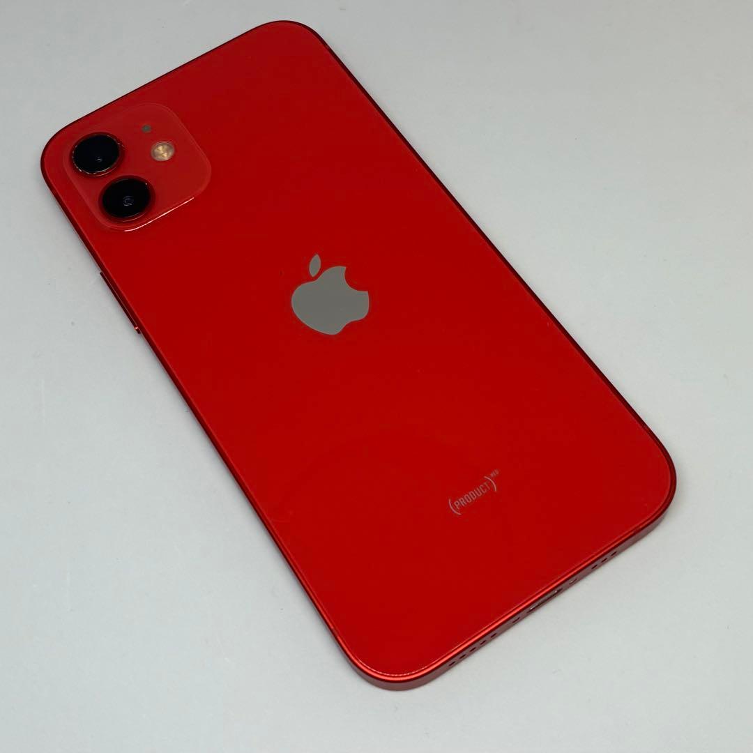 388【電池新品　100％表示】 iPhone 12　256GB　レッド