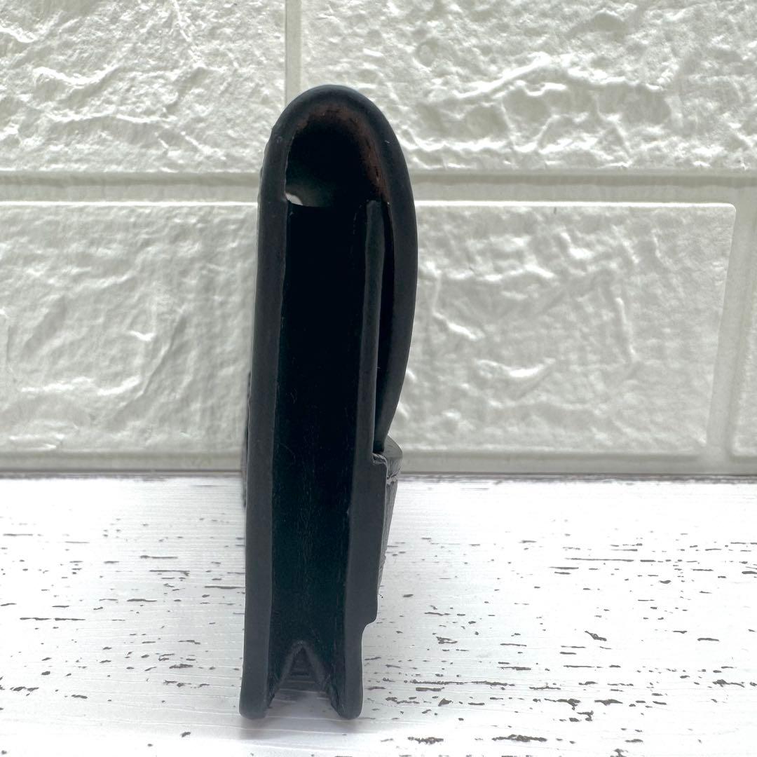 新品・未使用　土屋鞄　名刺入れ　ウルバーノ ベルトカードケース　ブラック