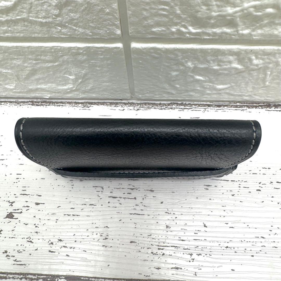 新品・未使用　土屋鞄　名刺入れ　ウルバーノ ベルトカードケース　ブラック