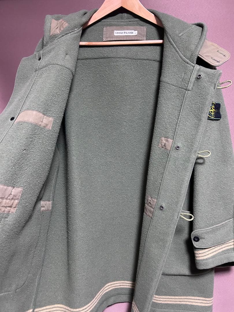 【希少カラー】89aw STONE  モンゴメリーコート カーキ