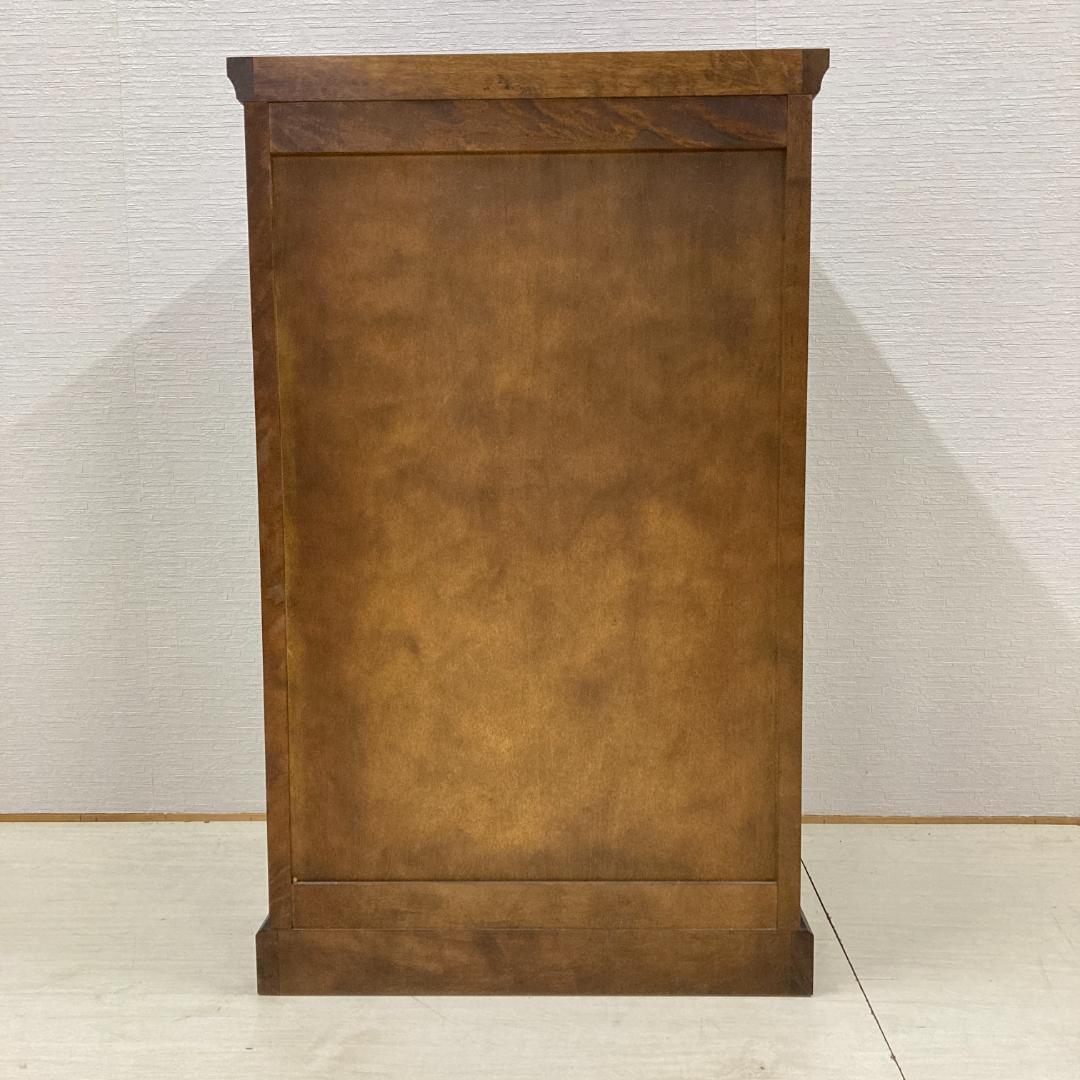 北海道民芸家具 整理箪笥 5段チェスト 樺材 和モダン 収納家具 北民　スリム