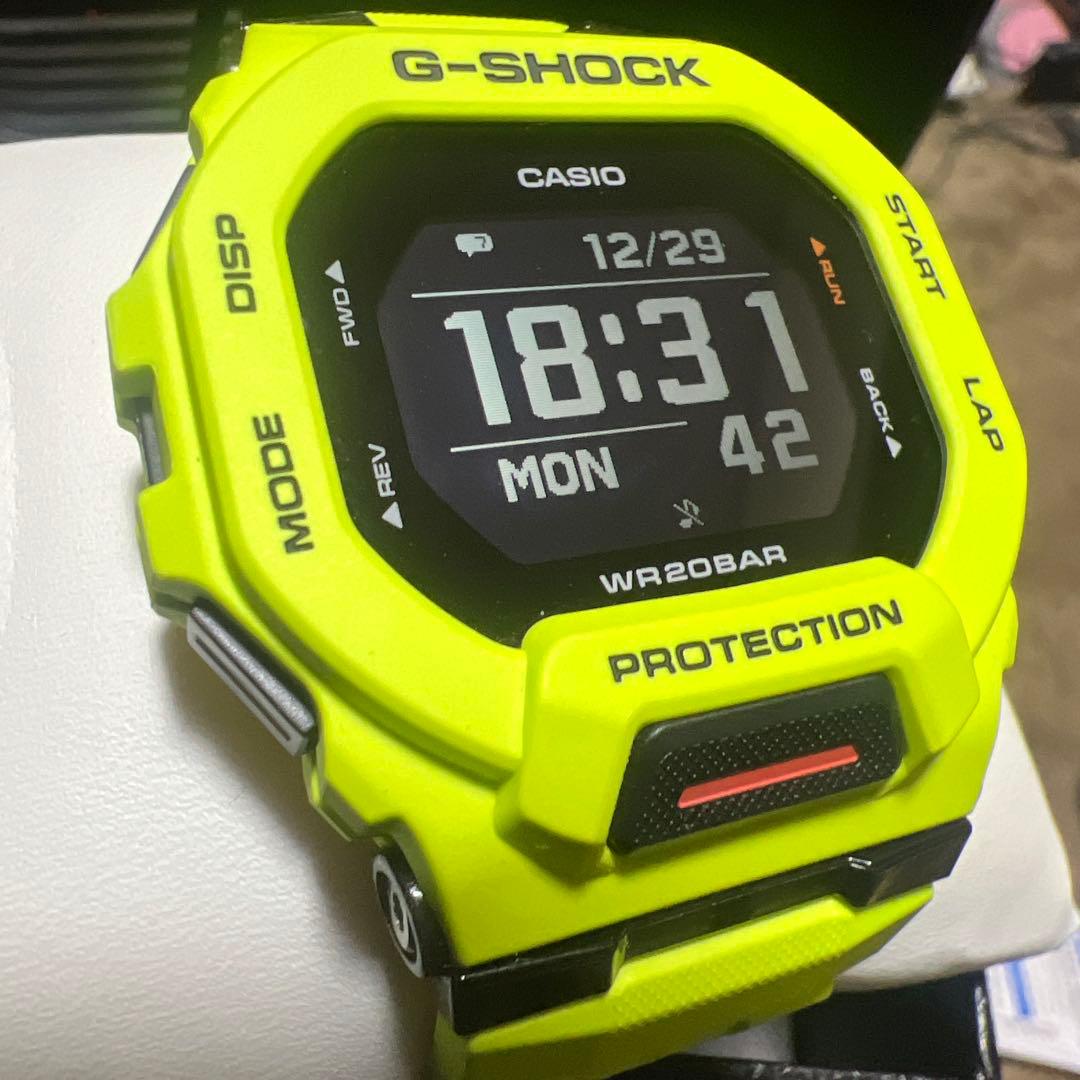 お値下げ★にG-SHOCK GBDー200ー9JF蛍光イエロー