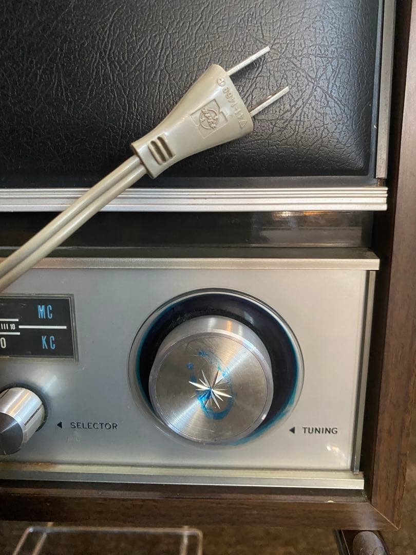 National真空管ステレオ SF-965レコードラジオ音出し確認済み現状品