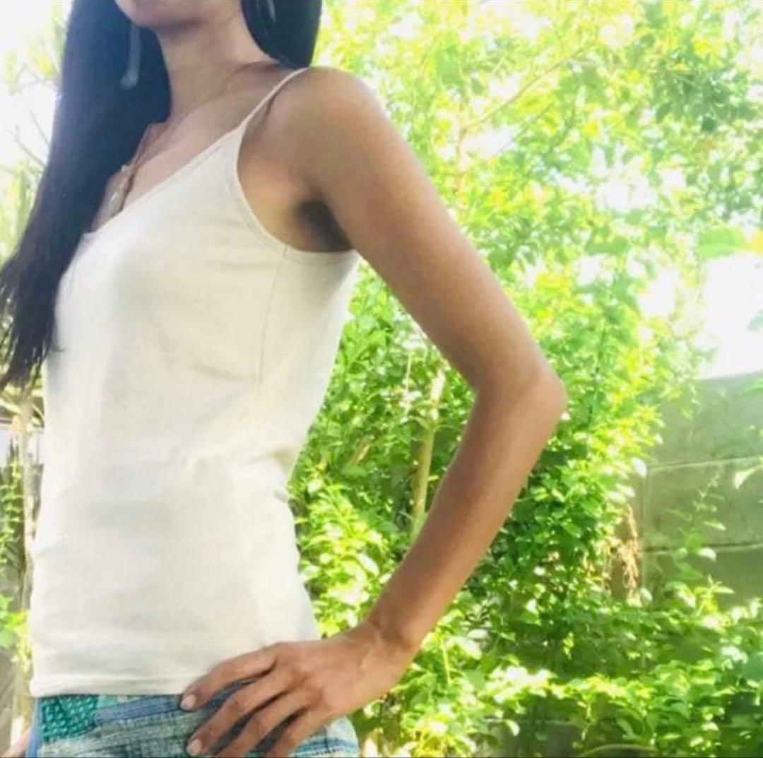 大人気定番✨ヘンプコットン　カップイン キャミソール【藍染】単色　パヤカ　等