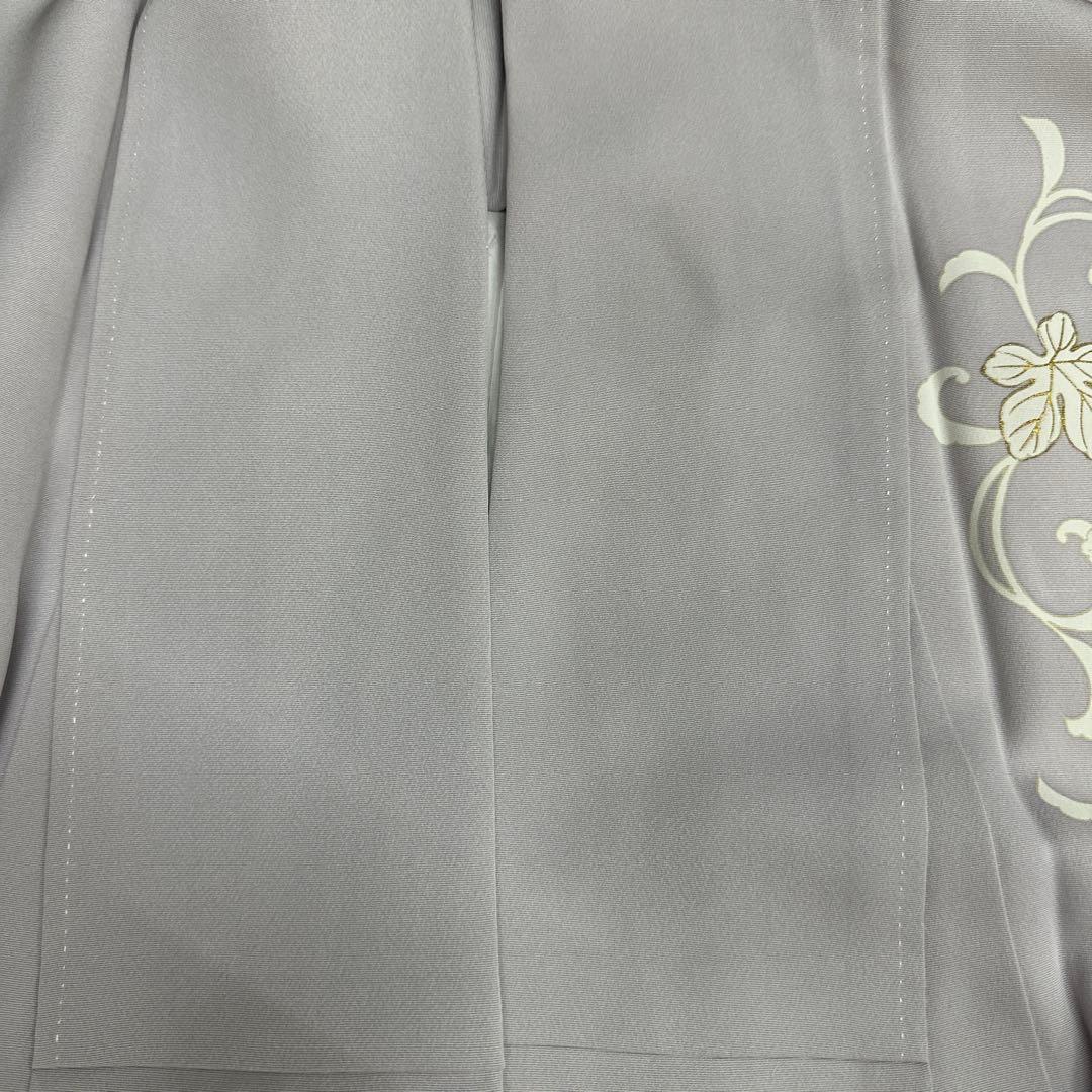 岩下志麻 葡萄唐草 薄紫 訪問着 付下げ 落款あり