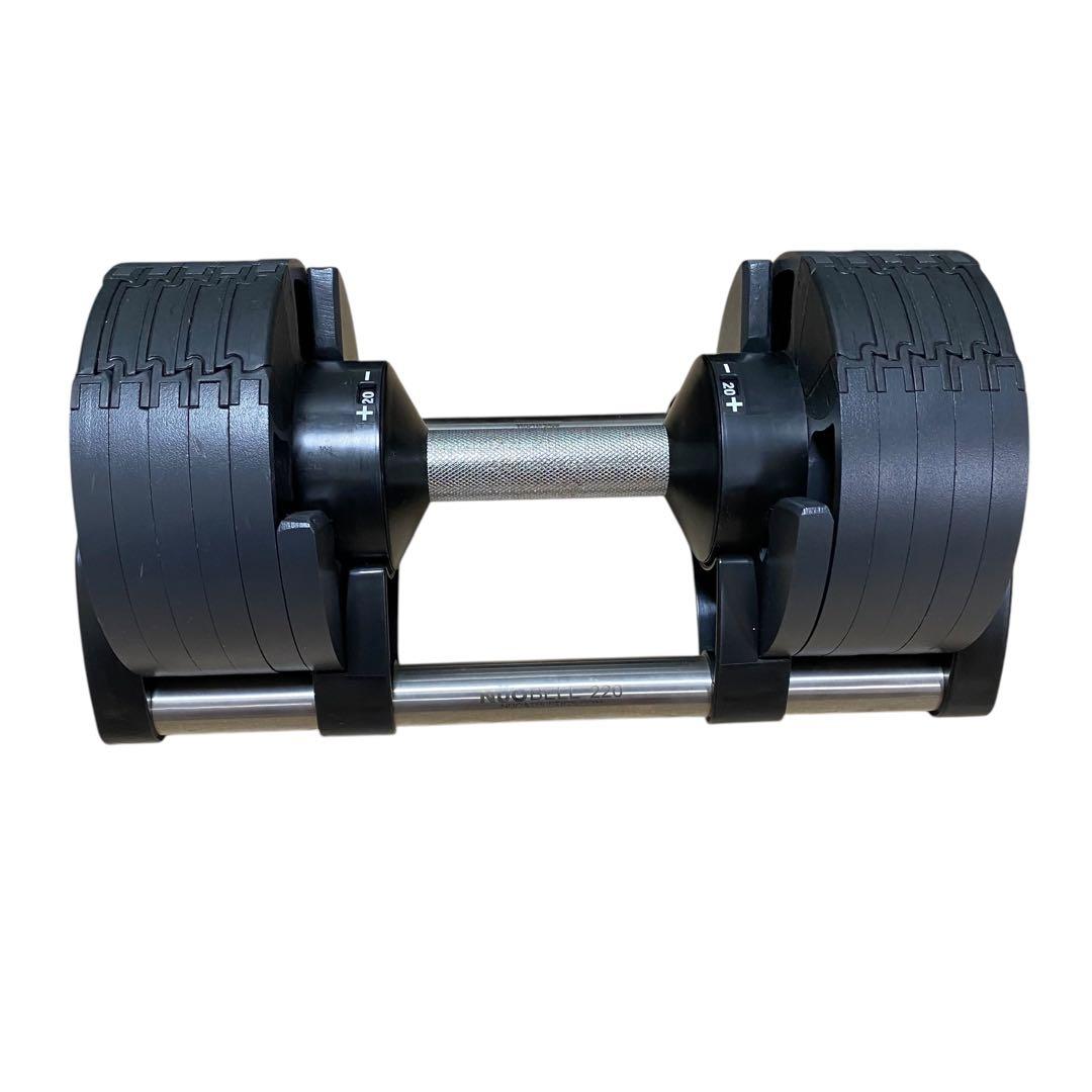 【美品】①ヌオベル 2kg刻み 20kg NUOBELL220 可変式ダンベル