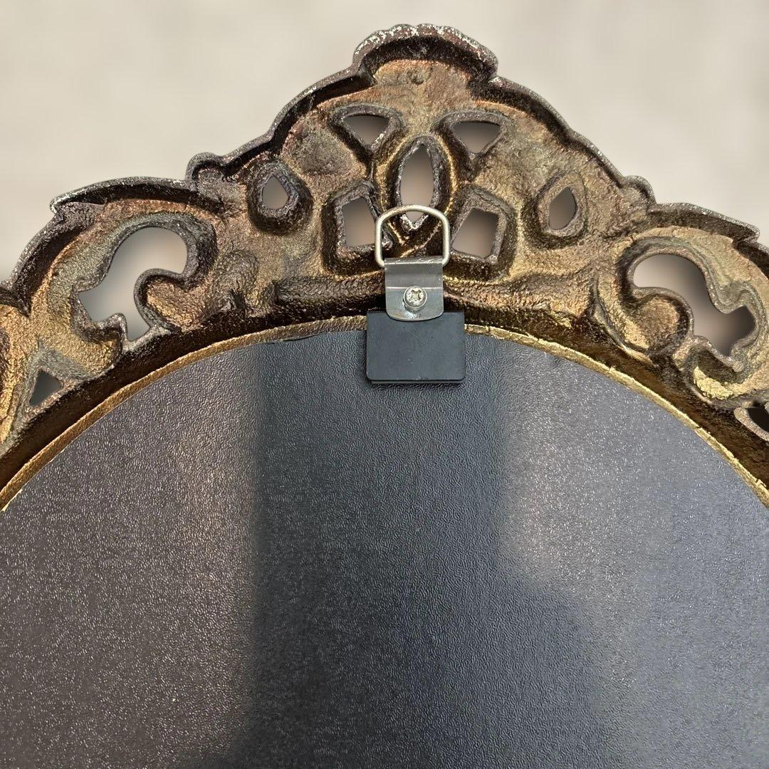 鏡 かがみ 壁掛け アンティーク ビンテージ 63.5×38.5㎝ ウォール