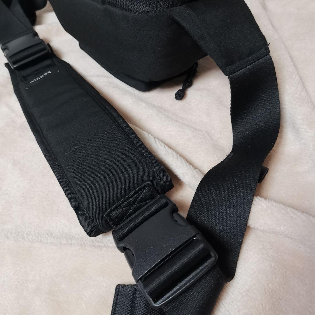 POMULU ポムル ヒップシート ウエストバッグ ボディバッグ 黒色