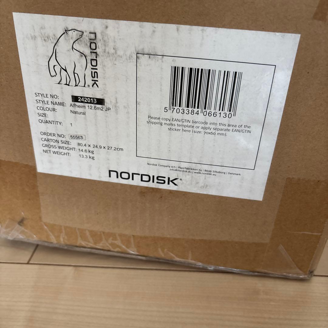 ノルディスク Alfheim 12.6 Tent　テント　242013 8人