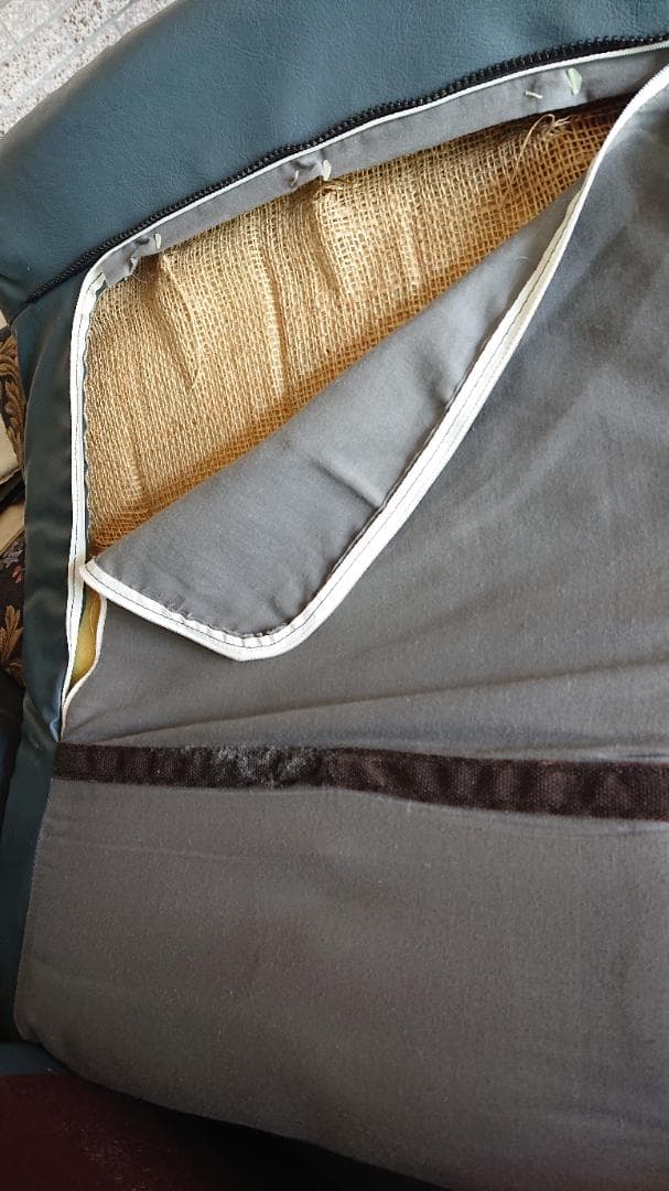 レザー　コーナーソファセット　五人掛け②