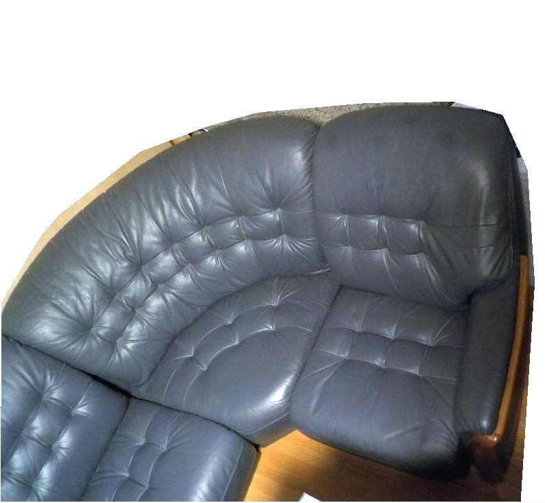 レザー　コーナーソファセット　五人掛け②