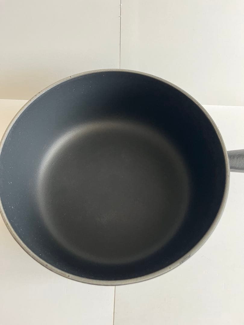 廃盤　希少　ルクルーゼ　ソースパン　24cm マットブラック