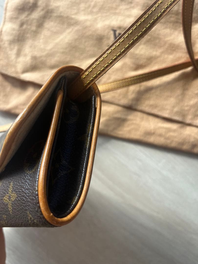 Louis Vuitton モノグラム ポシェットツインPM M51854