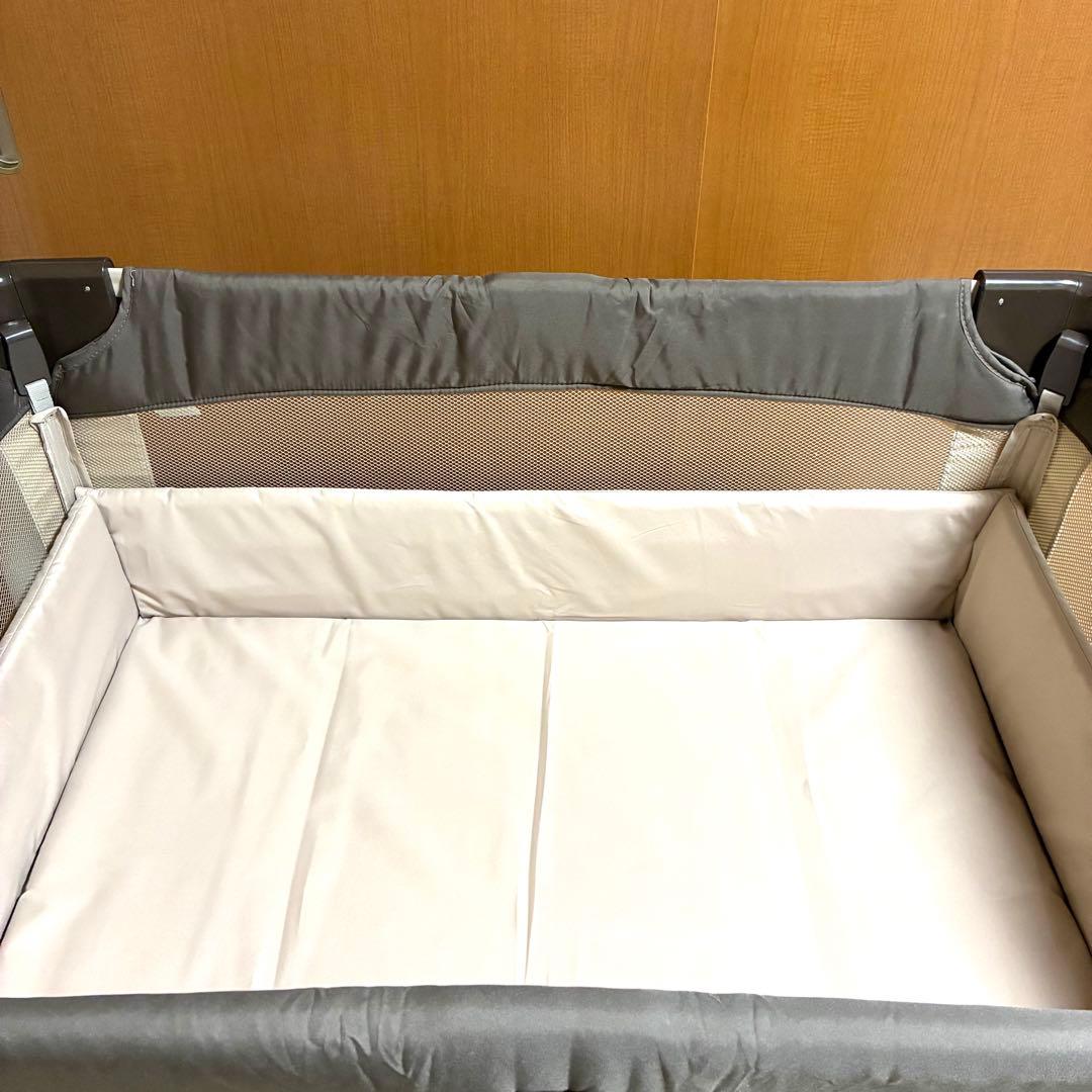 【極美品】Aprica アプリカ ココネル ベビーベッド 66041 説明書付き