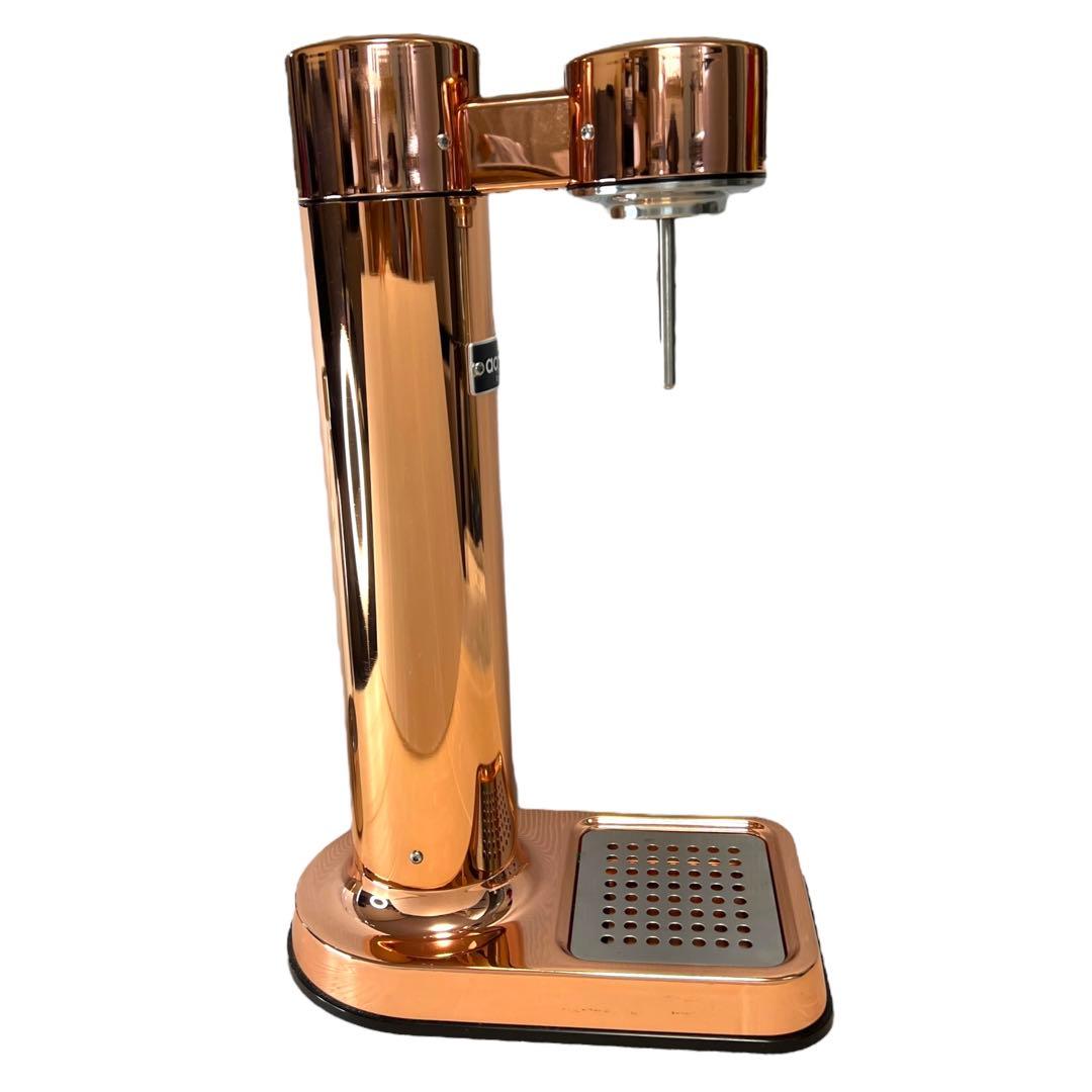 【極美品】アールケ カーボネーター3 炭酸水メーカー C3-00　ピンクゴールド