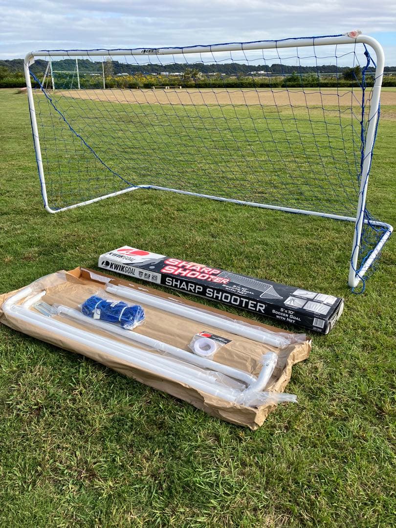 米国Kwikゴール社製　アルミシャープシューターサッカーゴール　収納袋つき