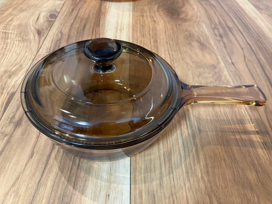 コーニング ビジョン ガラス鍋 2点セット 18cm両手鍋 12cm片手鍋