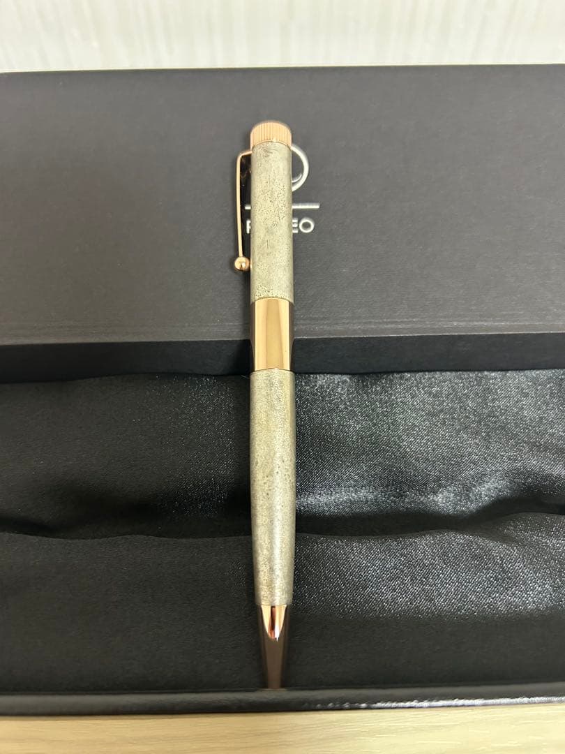 【限定】ROMEO no.3ボールペン 細軸 斑紋純銀色