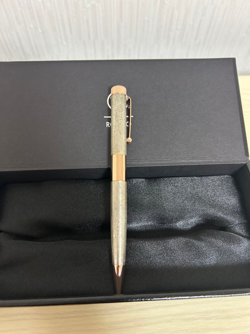 【限定】ROMEO no.3ボールペン 細軸 斑紋純銀色