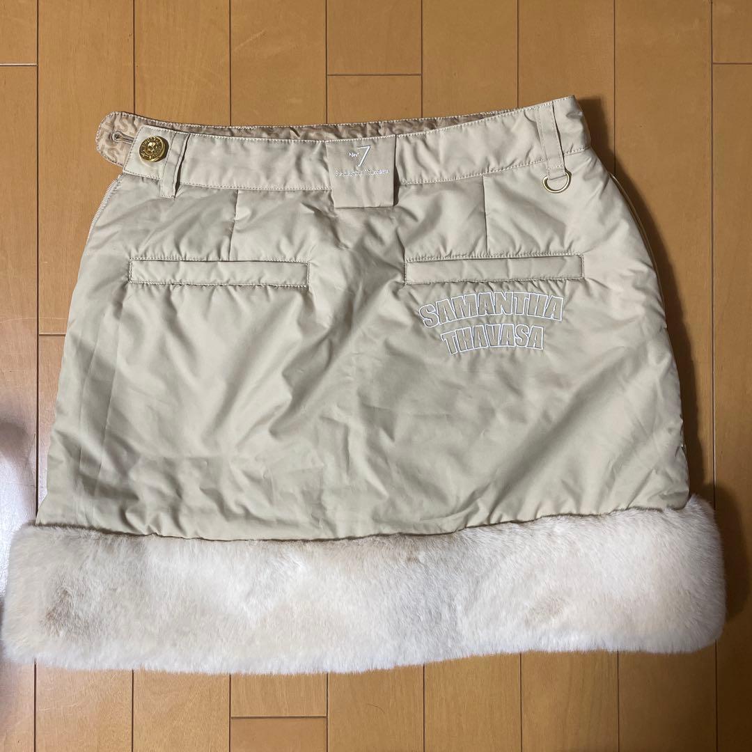 サマンサタバサ　ベスト、スカート2点セット38