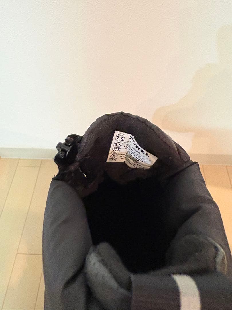 y*u様 SOREL ソレル キネティックインパクト スノーブーツ　黒 24.5