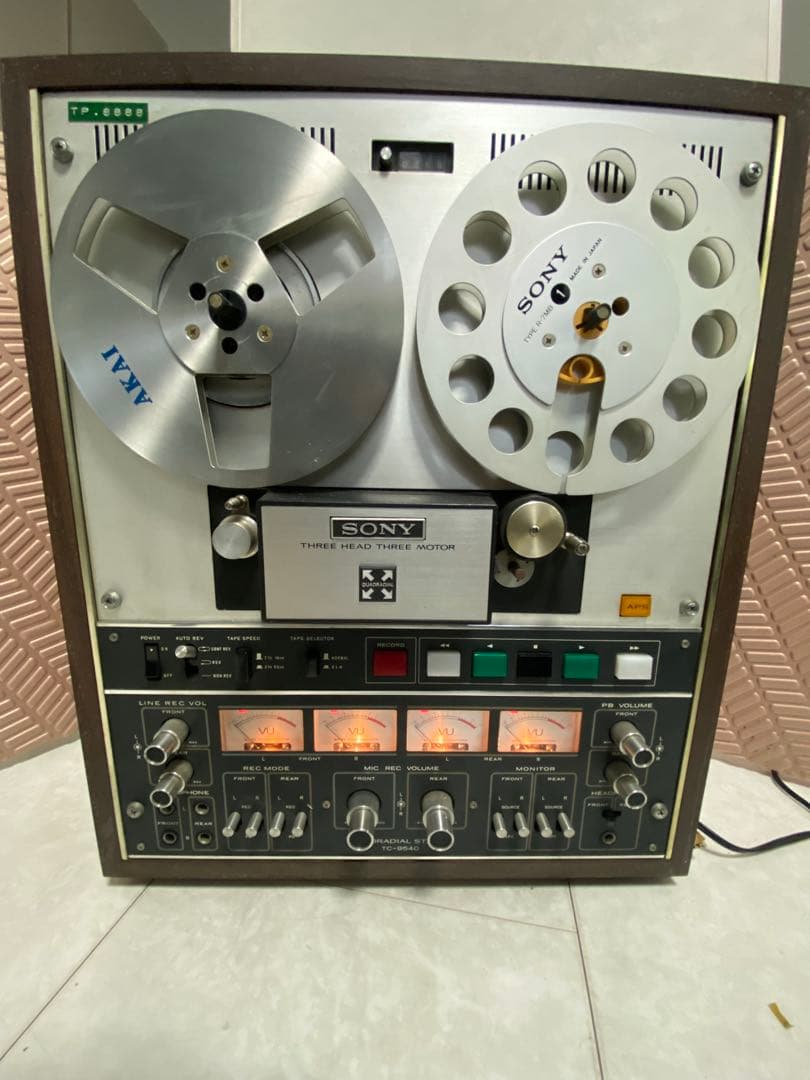 SONY オープンリールデッキ TC-9540 4チャンネル　テープレコーダー