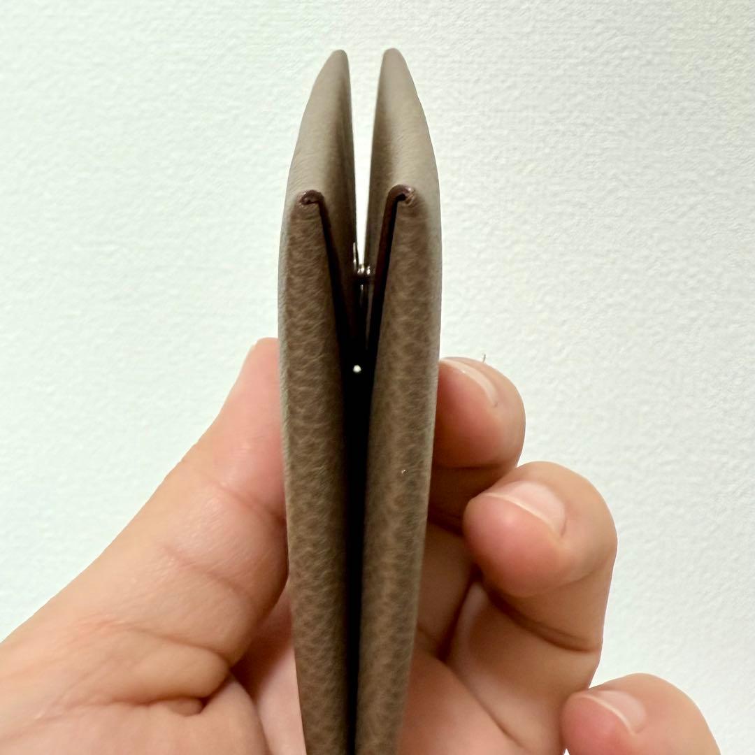 エルメス カルヴィ カードケース 名刺入れ エトゥープ