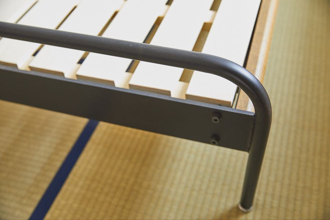 ブラック　ジャーナルスタンダードファニチャー サンクベッド　ダブル