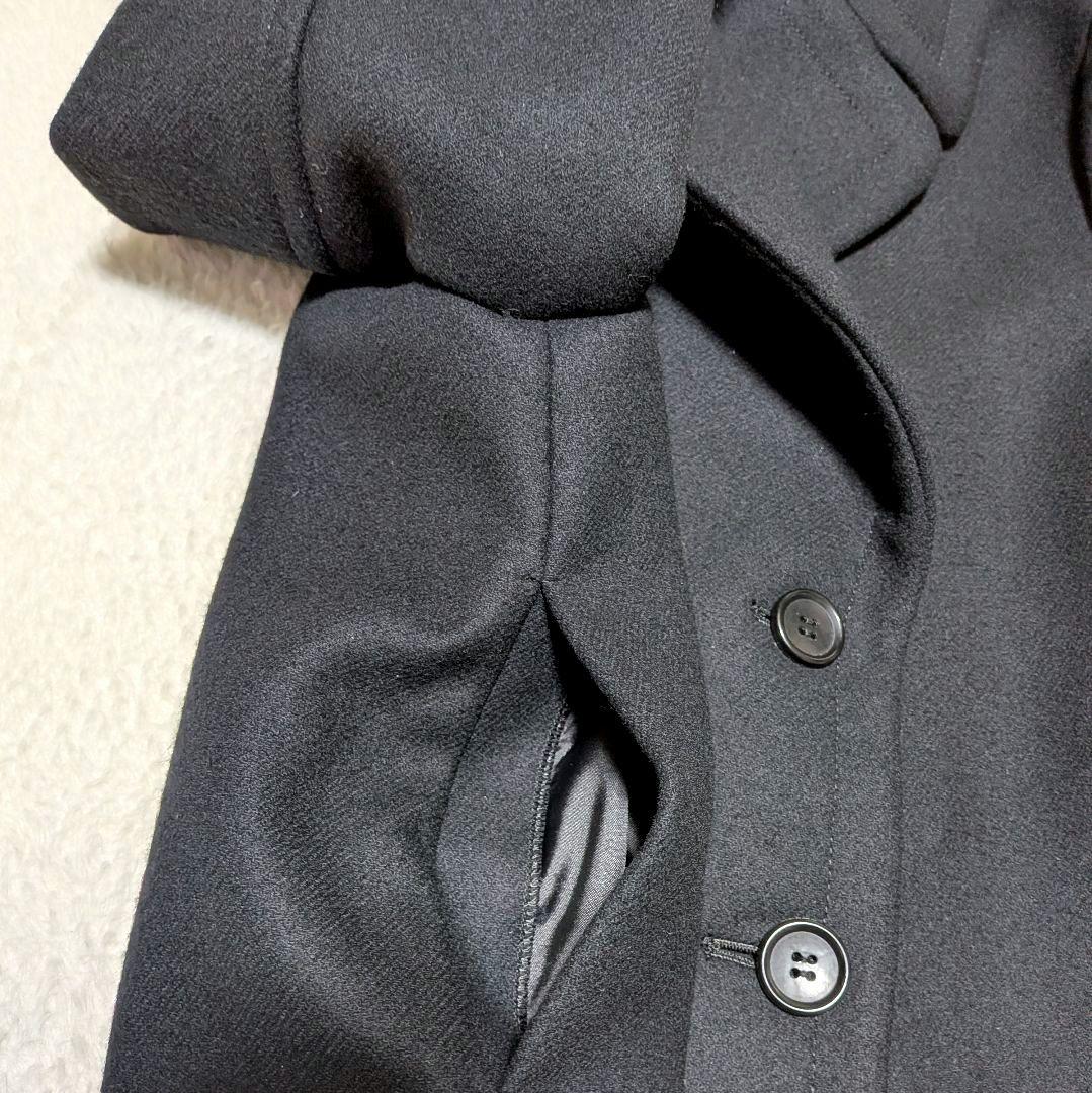 極美品✨Demi-Luxe BEAMS メルトン ショートコート ブラック Ｓ