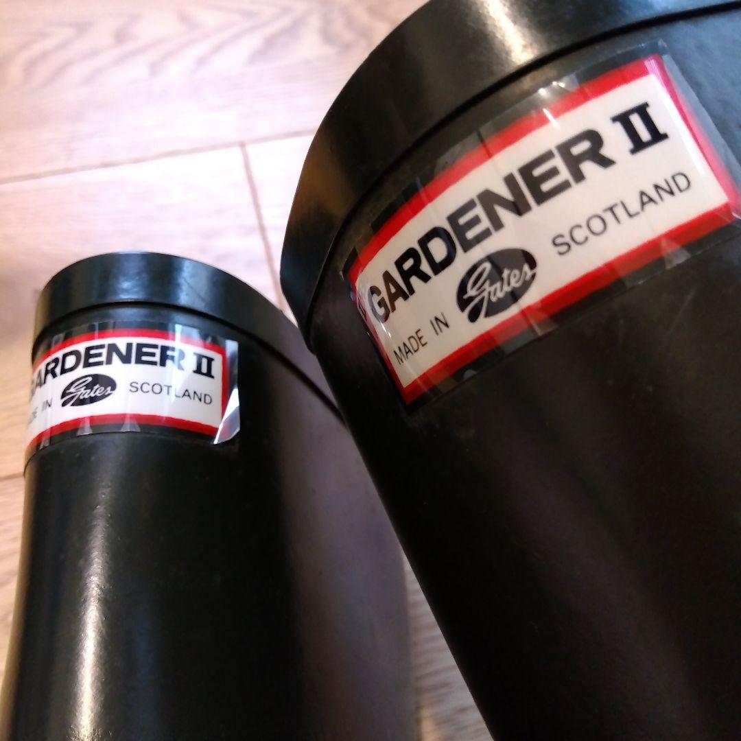 スコットランド製　長靴　レインブーツ　ラバーブーツ　ゴム靴　未使用保管品