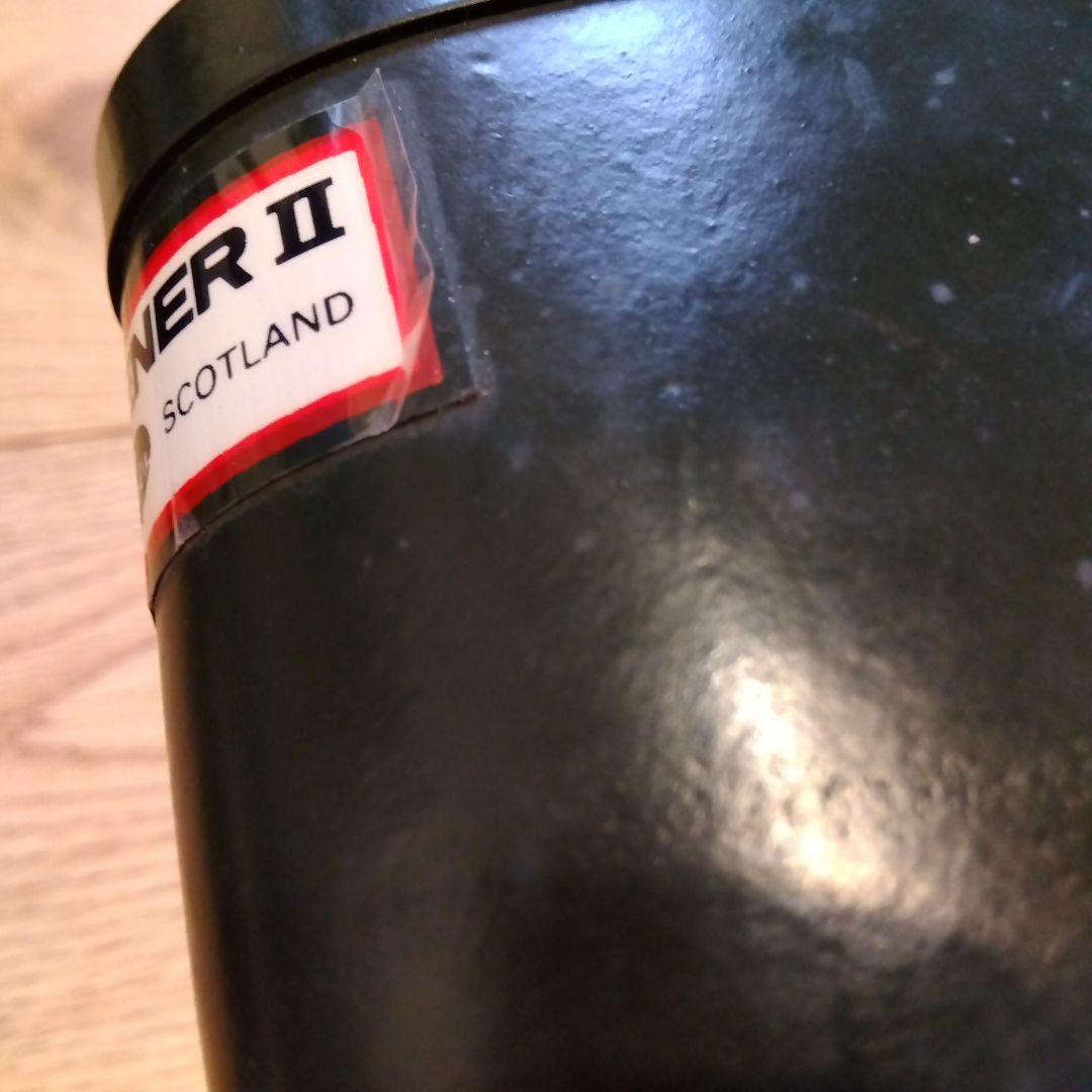 スコットランド製　長靴　レインブーツ　ラバーブーツ　ゴム靴　未使用保管品