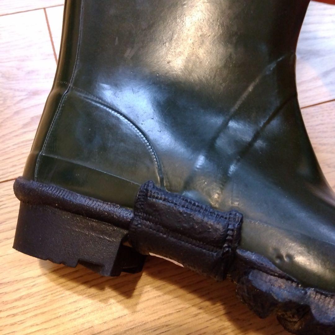 スコットランド製　長靴　レインブーツ　ラバーブーツ　ゴム靴　未使用保管品