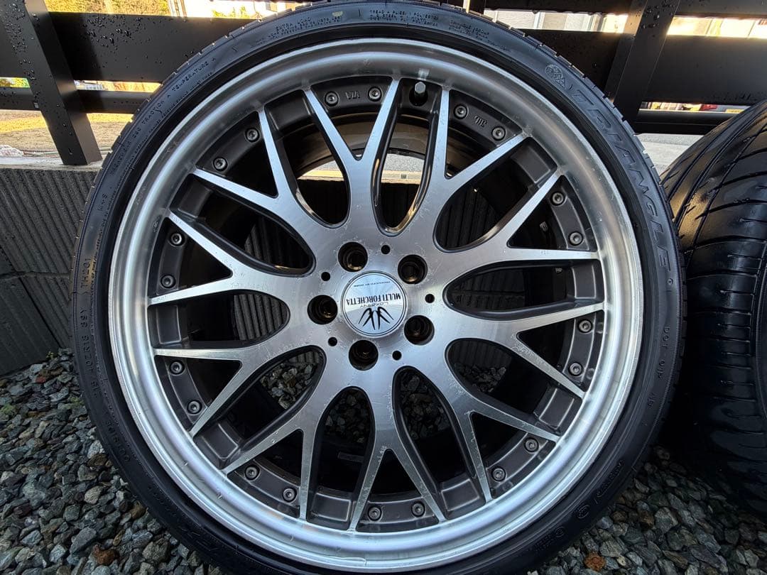 ロクサール　マルチフォルケッタ　18インチ　PCD100×5穴　7.5J