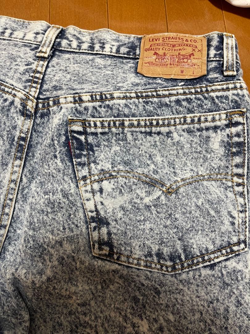 Levi's 501 chemical wash 90s USA製 W38L32