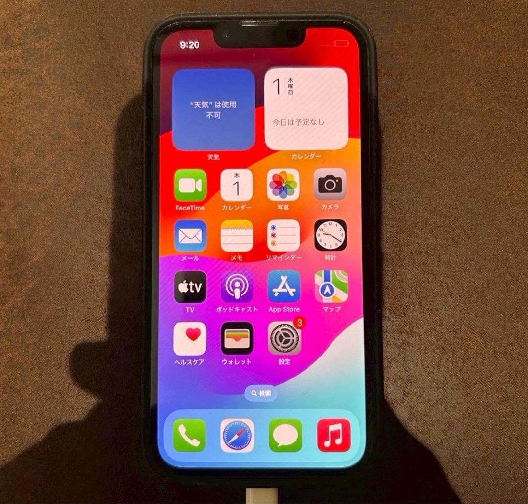 iPhone 13 mini ブラック 本体　ジャンク