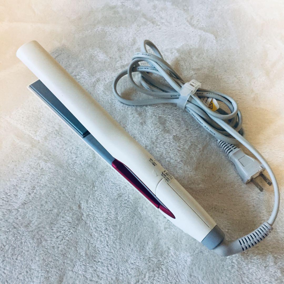 美品 ヘアビューロン ストレートアイロン HBRST-G