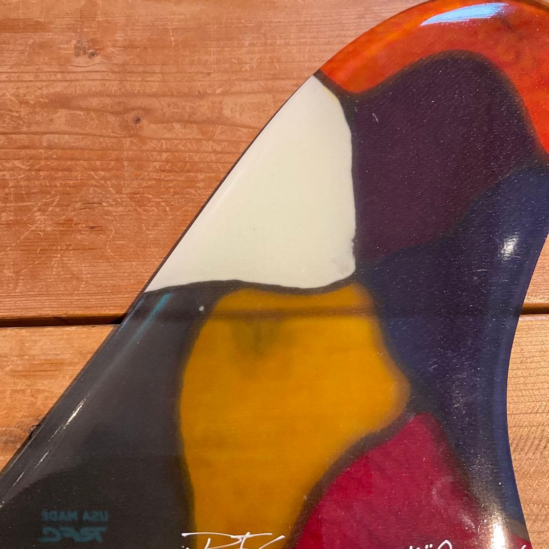 レインボーフィン Quintal 10 ロングボード　ステンドグラスフィン