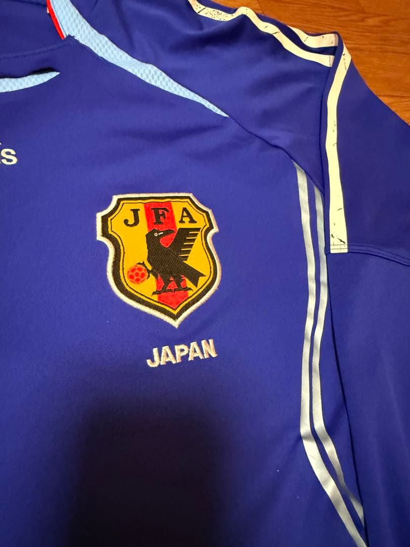 adidas 日本代表 長袖シャツ 青