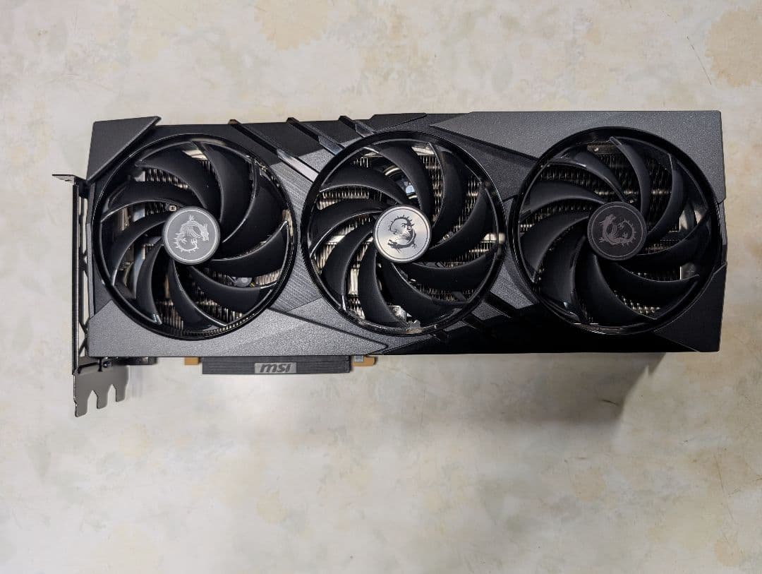 グラフィックボード・グラボ・ビデオカード MSI GEFORCE RTX 4080 SUPER GAMING X SLIM
