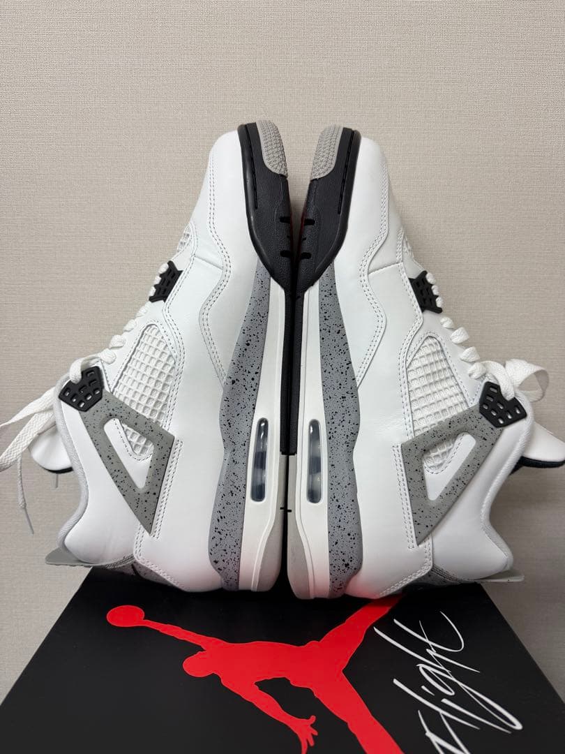 ■ 室内試着のみAIR JORDAN4 OG白灰黒 新品同様US11 29㎝