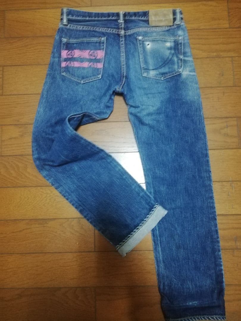 【希少】桃太郎ジーンズ　銀丹