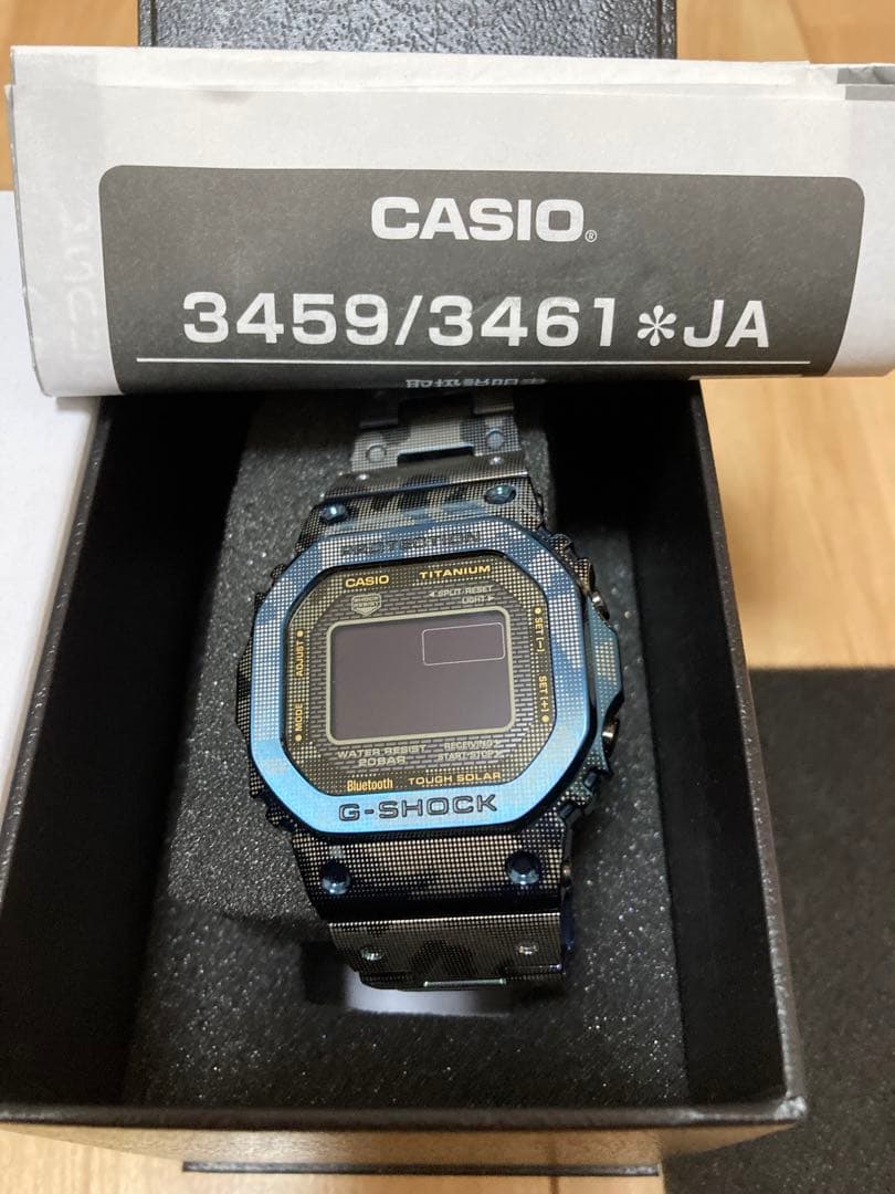 極美品　G-SHOCK gmw-b5000tcf-2jr
