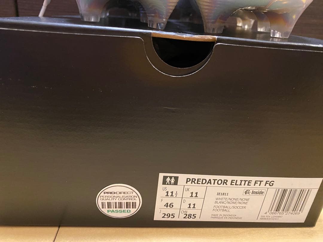 プレデターエリートFT FG 29.5cm